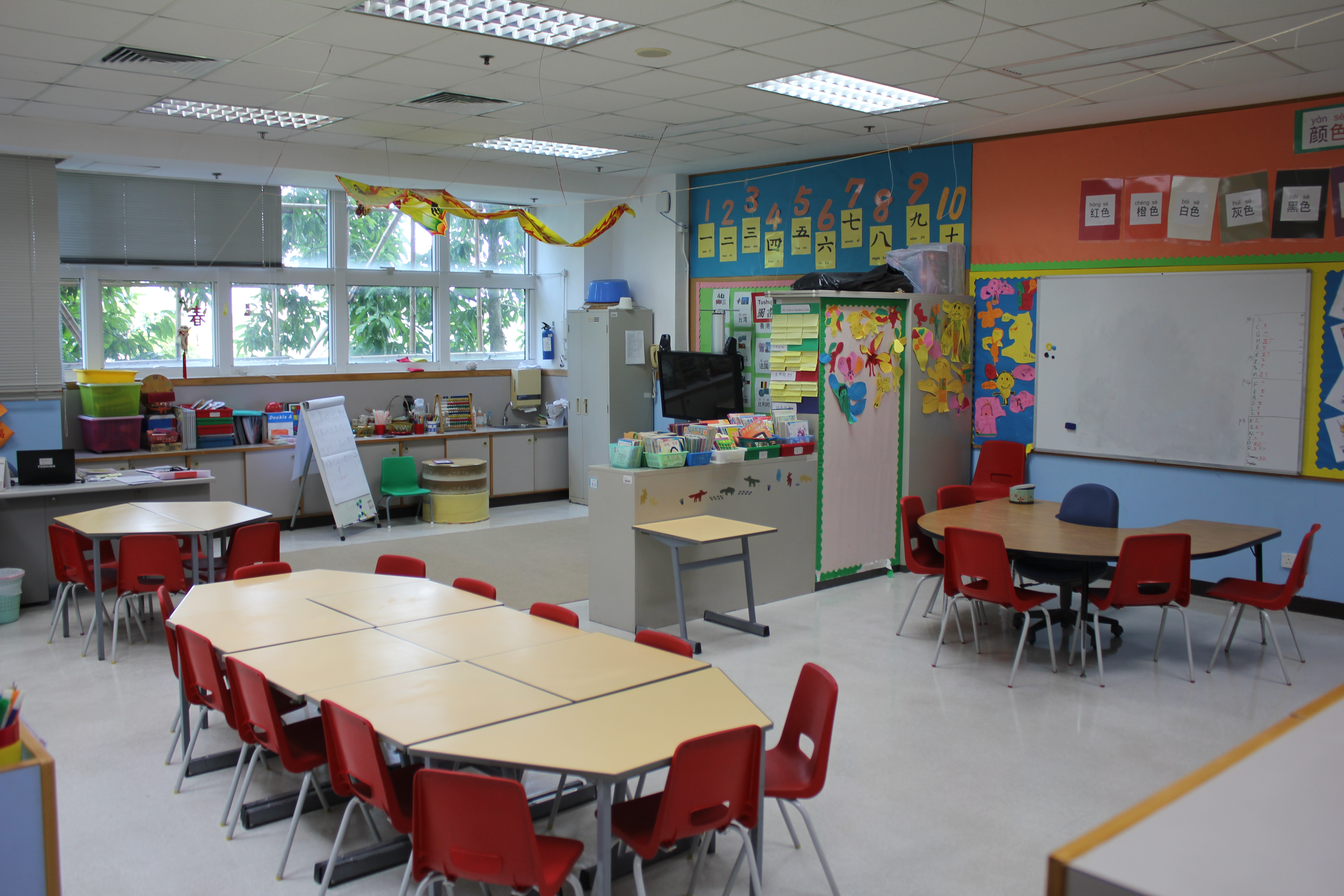 香港日本国际学校-校园一角